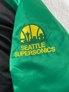 Retro Seattle Supersonics Mitchell & Ness Jacket Size 2XL