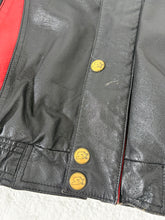 Vintage Starter Chicago Bulls Leather Jacket Size L