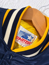 Michigan Satin Starter Jacket Sz L