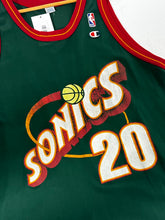 Vintage 1990's Seattle SuperSonics Gary Payton #20 Away Jersey Sz. 48