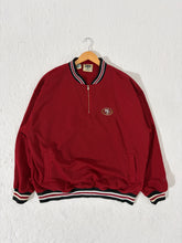 Vintage San Francisco 49ers Quarter Zip Sweatshirt Sz. XL