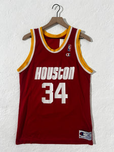 Vintage Hakeem Olajuwon Houston Rockets  #34 NBA Champion Jersey Sz. L