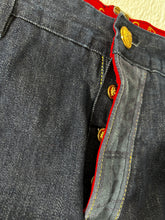 Vintage Y2K Crown Holder Velvet Jeans Size 38x32