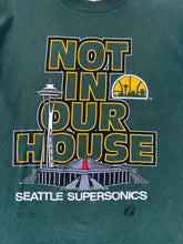 Vintage Seattle Supersonics "Not In Our House" T-Shirt Size L