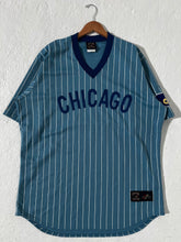Vintage Chicago Cubs Cooperstown Blue Striped Jersey Sz. XL