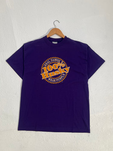 Vintage UW Huskies 100% Husky T-Shirt Sz. L