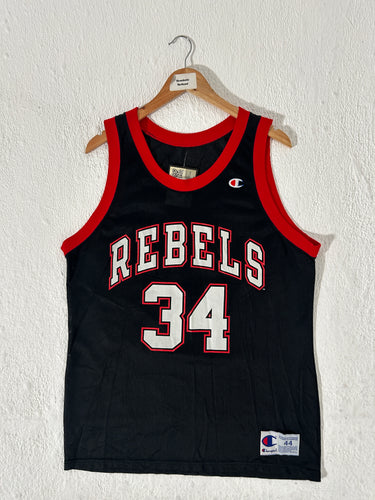 UNLV University of Nevada Las Vegas Rebels Basketball Jersey #34 Sz. 44