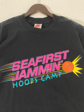 Vintage 1990's NIKE x Seattle Supersonics "Seafirst Jammin' Hoops Camp" T-Shirt Sz. XL