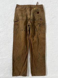 1/1 Brown Carhartt Double Knees 33x34