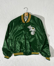 Oakland A's Vintage Satin Jacket Size XL