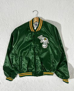 Oakland A's Vintage Satin Jacket Size XL