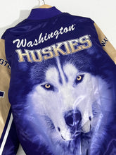 University of Washington UW Huskies Satin Bomber Jacket Sz. XS