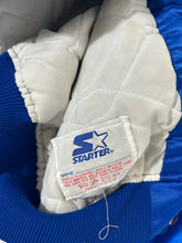 Vintage Seattle Seahawks Blue Starter Satin Jacket Sz. L