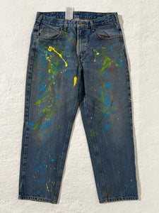 1/1 Carhartt Paint Splatter jeans 34x28