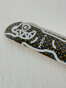 Blue Cat Ice Cream Skate Deck Sz. 8 1/4 DEPT1