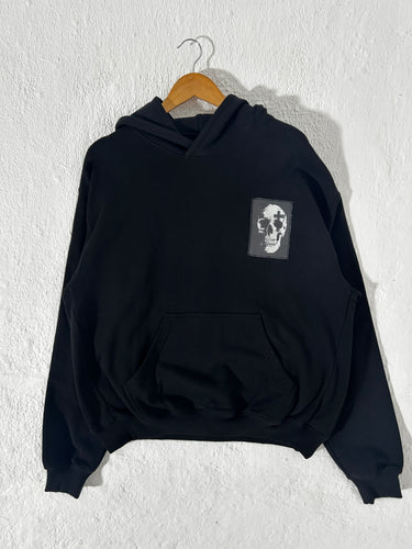 Saints & Sinners Skull Hoodie Size M