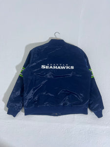 Seattle Seahawks Satin Starter Jacket Sz. Womans XXL