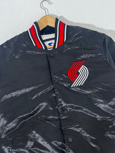 Portland Trailblazers Satin Starter Jacket Sz. XL