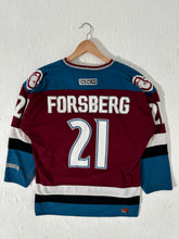 Peters Forsberg Colorado Avalanches NHL Hockey Jersey Sz. L