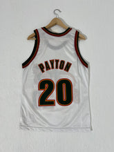 Vintage 1990's Seattle Supersonics 'Gary Payton' White Champion Jersey Sz. 40 (M)