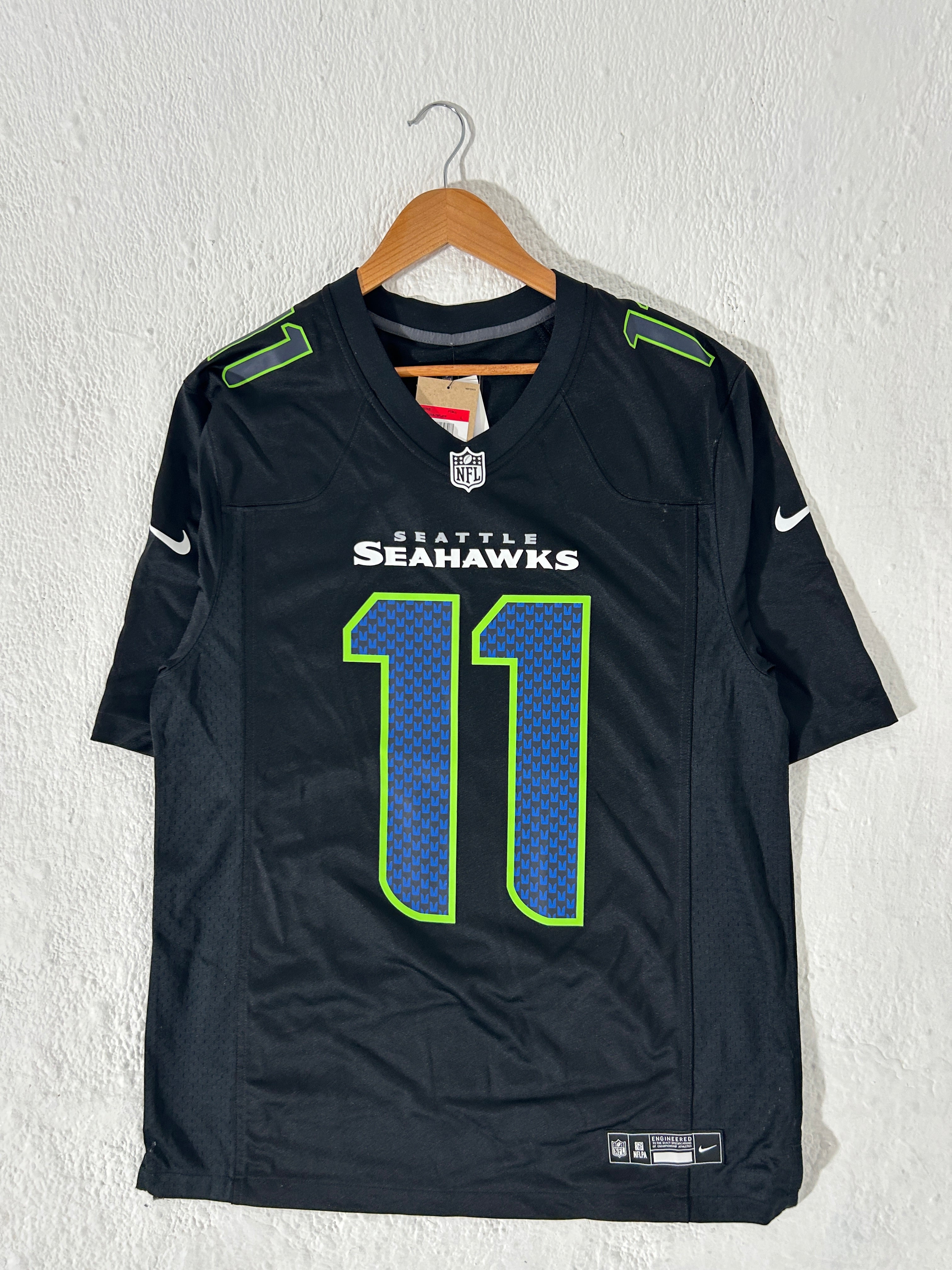 Seattle Seahawks Jaxon Smith-Njigba #11 Black Jersey Size XL