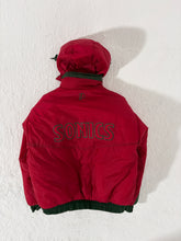 Vintage REVERSIBLE 1990's Seattle Supersonics Pro Player Puffer Jacket Sz XL