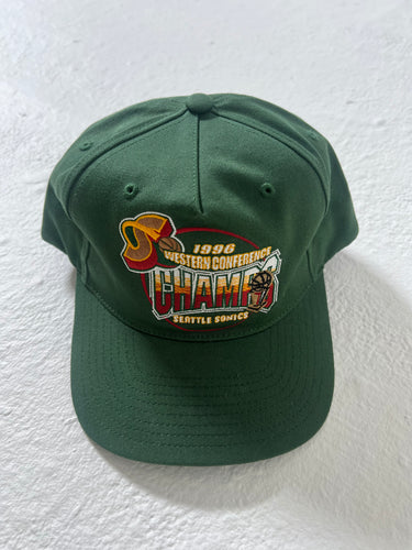 Seattle Supersonics 1996 Wester Conference snapback hat