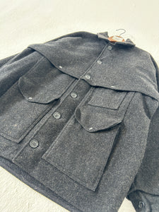 Vintage 1990s Filson Garment 100% Wool Dary Gray Coat Sz. 46 L