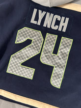 Seattle Seahawks Marshawn Lynch #24 Hockey Jersey Size XL