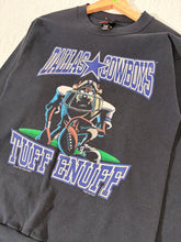 Dallas Cowboys NFL Crewneck Navy blue 1994 Warner Bros. Sz L