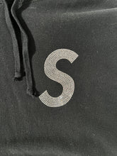 Supreme Black S Logo Hoodie Size L