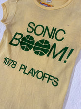 Rare Vintage 78' Seattle Supersonics "Sonic Boom!" T Shirt