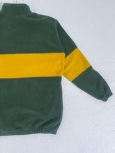 Vintage Packers Fleece Quarter Zip Jacket Sz. L