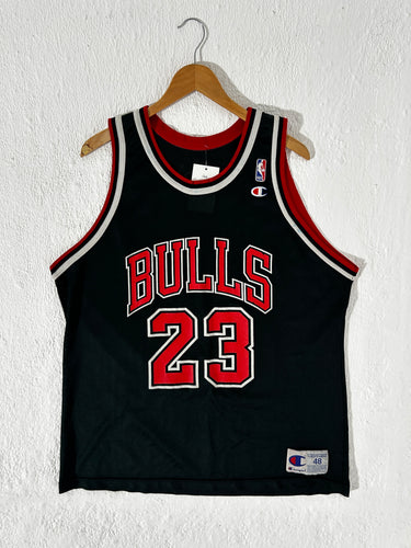 Vintage Michael Jordan Chicago Bulls NBA Champion Jersey Sz. L