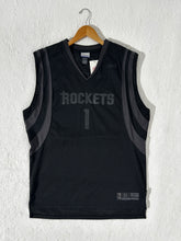 Houston Rockets Tracy McGrady #1 Blackout Reebok Jersey Size XL