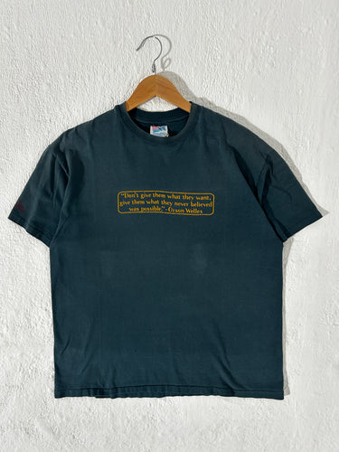 90's GRAIL Vintage Orson Welles Quote T-Shirt Sz. XL