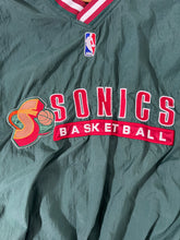 Vintage Seattle Supersonics Starter Pull over jacket Size XL