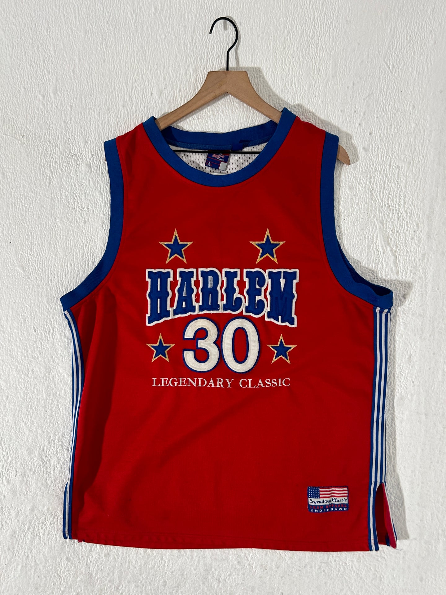 Vintage Harlem All Star Basketball Jersey #30 Sz. XL