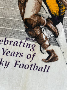 Vintage University of Washington 100 Years of Husky Football T-Shirt Sz. L