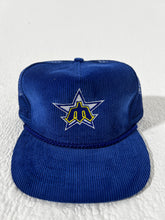 Seattle Mariners Trident M Logo Corduroy Trucker Hat