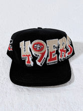 Vintage San Francisco 49ers Graffiti Snapback Hat