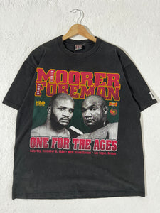 Vintage 1994 Michael Moorer V George Foreman One For The Ages T-Shirt Sz. L
