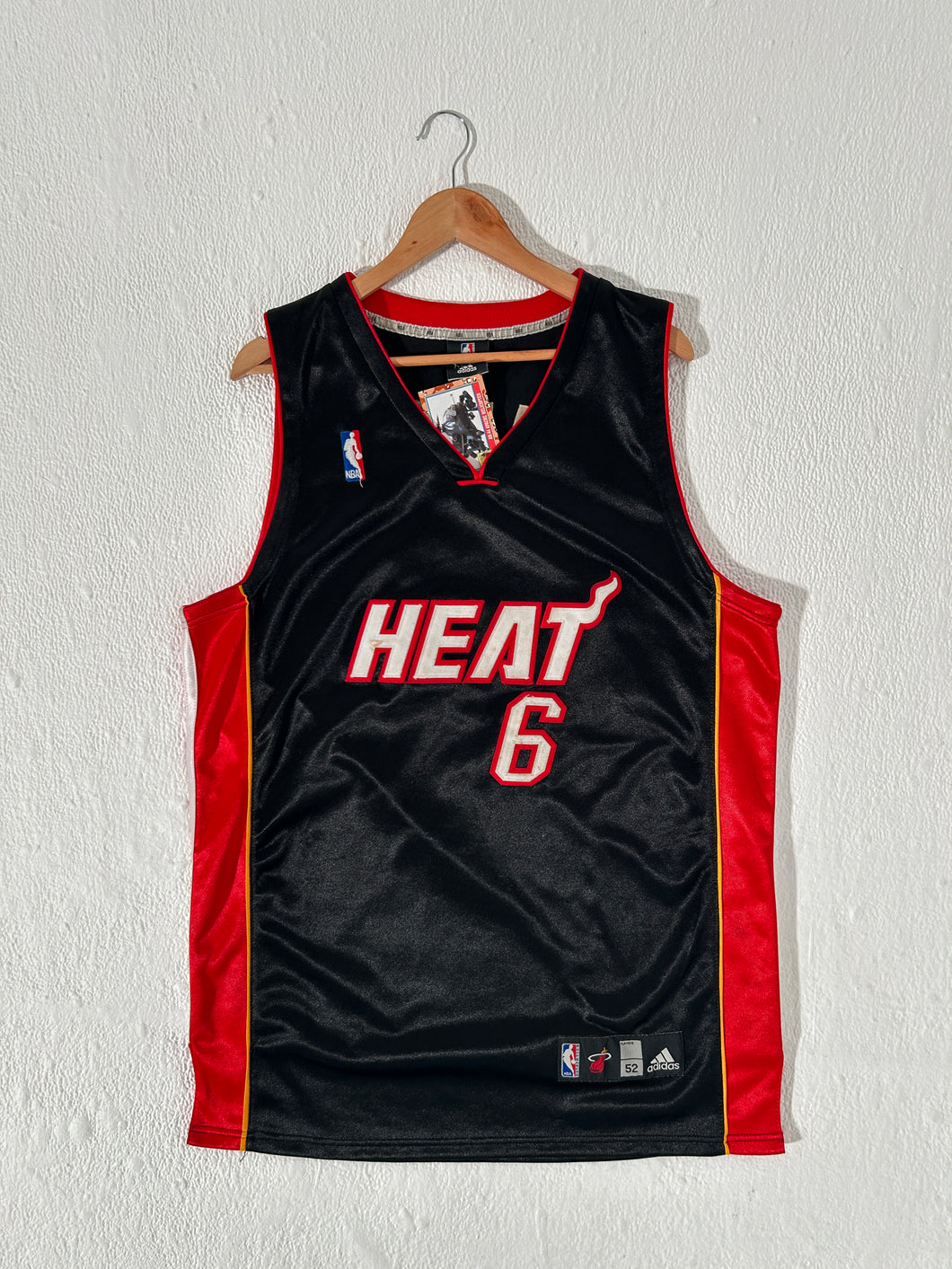 LeBron James Miami Heat Adidas NBA Jersey Sz. 2XL