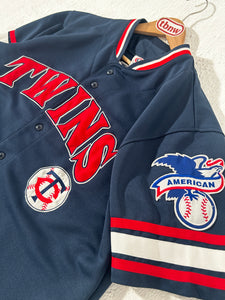 Vintage Joe Mauer Minnesota Twins Baseball Jersey Sz. L
