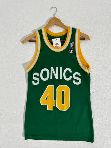 Vintage 1990’s Seattle SuperSonics Shawn Kemp NBA Jersey - Youth XL