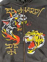 Tiger Ed Hardy Zip Up Hoodies