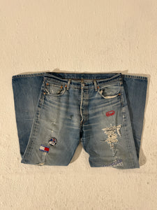 Vintage Custom TBNW Levi's 501 36 x 34