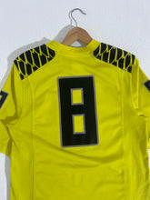 Neon University of Oregon Football Jersey #8 Sz. S