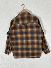Pendleton Tan Plaid Button Up Shirt Sz. XL