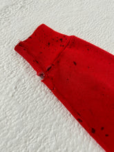 1/1 Vintage Paint Splatter Red Crewneck Size S